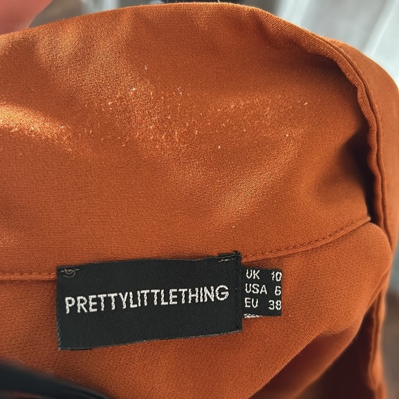 Orange PrettyLittleThing Dress - Picture 5 of 6